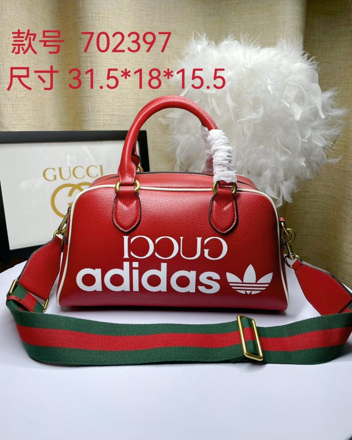 GUCCI ＆ Adidas mini duffel bag 702397