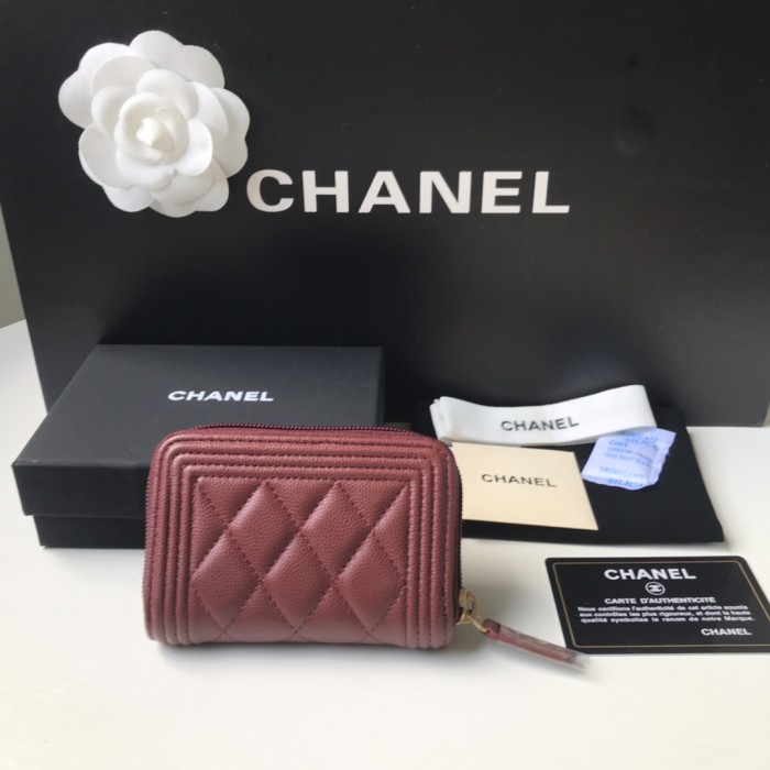 CHANEL BOY CHANEL ZIPPED COIN PURSE