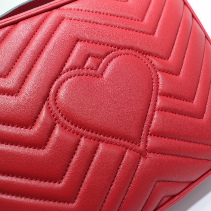 GUCCI Marmont Cross Body Bag 25cm 498100