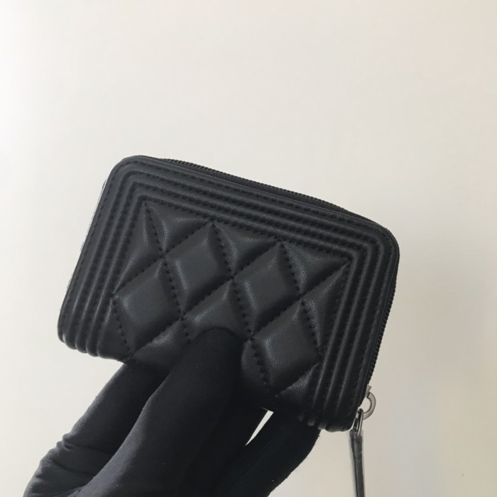 CHANEL BOY CHANEL ZIPPED COIN PURSE