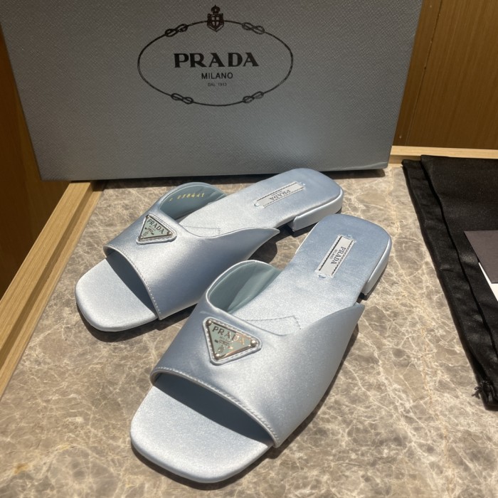 Prada shoes flat bottom 1.5CM sandal 005