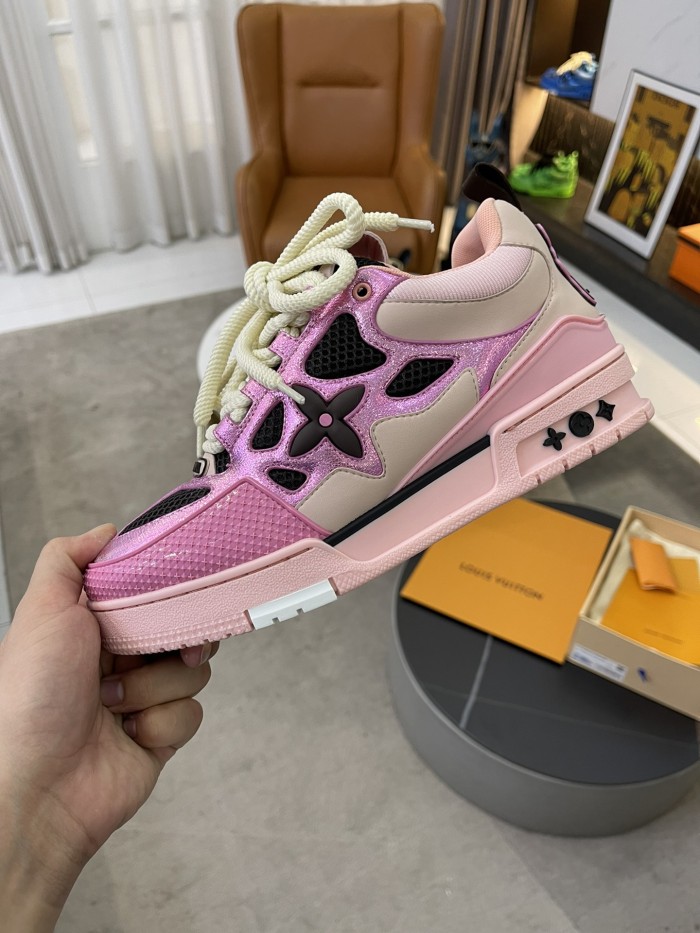 Louis Vuitton DIY LV TRAINER SNEAKER shoes 14 color LV011