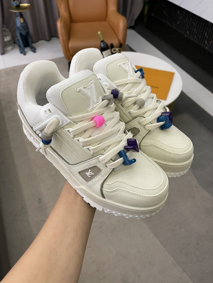 Louis Vuitton DIY LV TRAINER SNEAKER shoes 14 color LV011