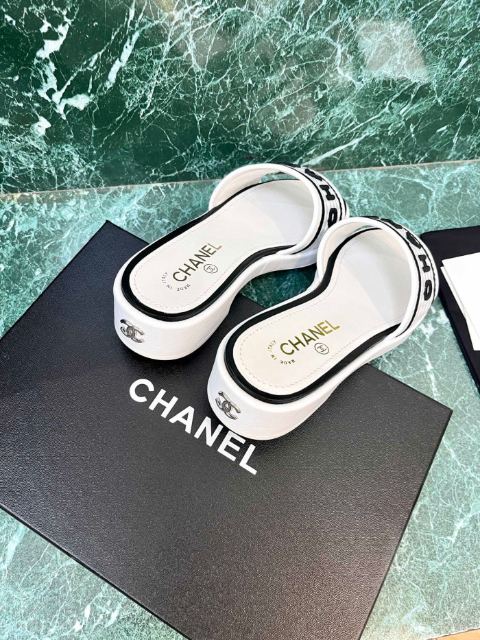 Chanel 电秀拖鞋061