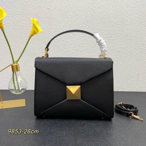 VALENTINO SMALL ONE STUD HANDBAG IN NAPPA LEATHER