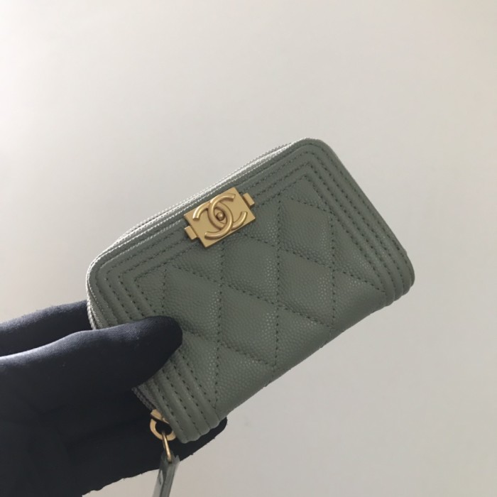 CHANEL BOY CHANEL ZIPPED COIN PURSE