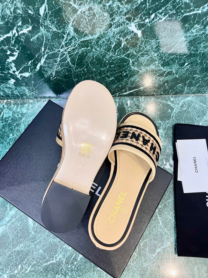 Chanel 电秀拖鞋061