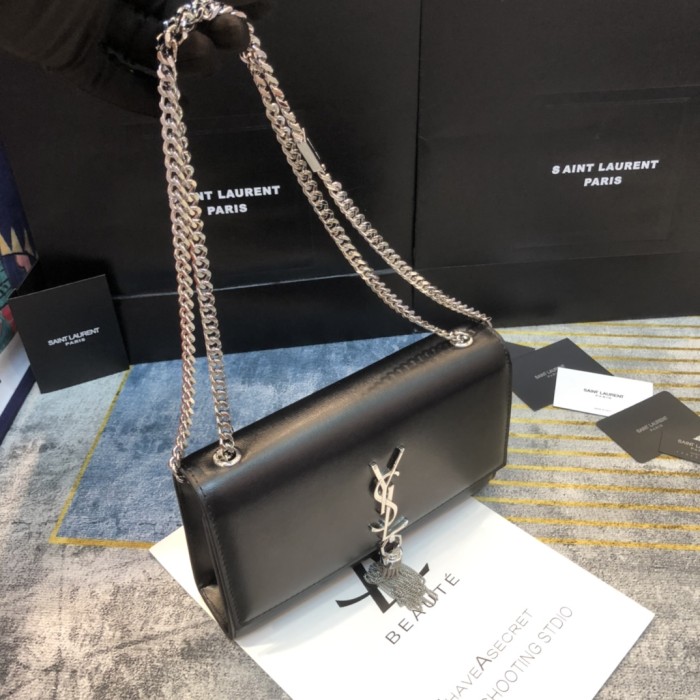 YSL KATE MEDIUM CHAIN BAG WITH TASSEL