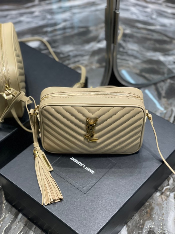 YSL LOU CAMERA BAG IN QUILTED LEATHER