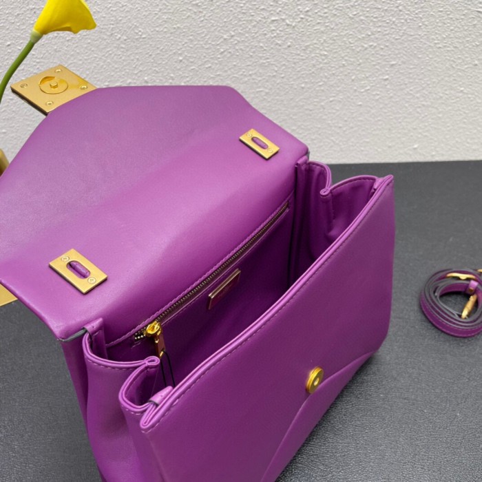 VALENTINO SMALL ONE STUD HANDBAG IN NAPPA LEATHER