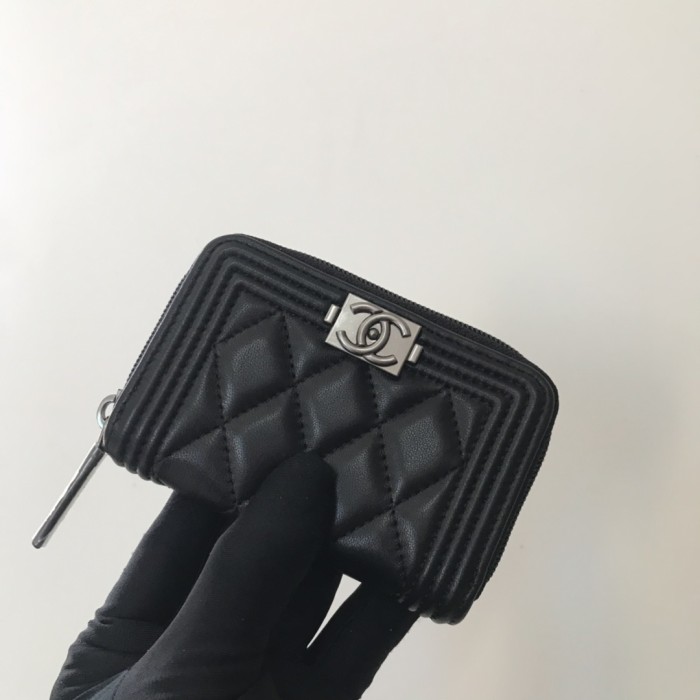 CHANEL BOY CHANEL ZIPPED COIN PURSE