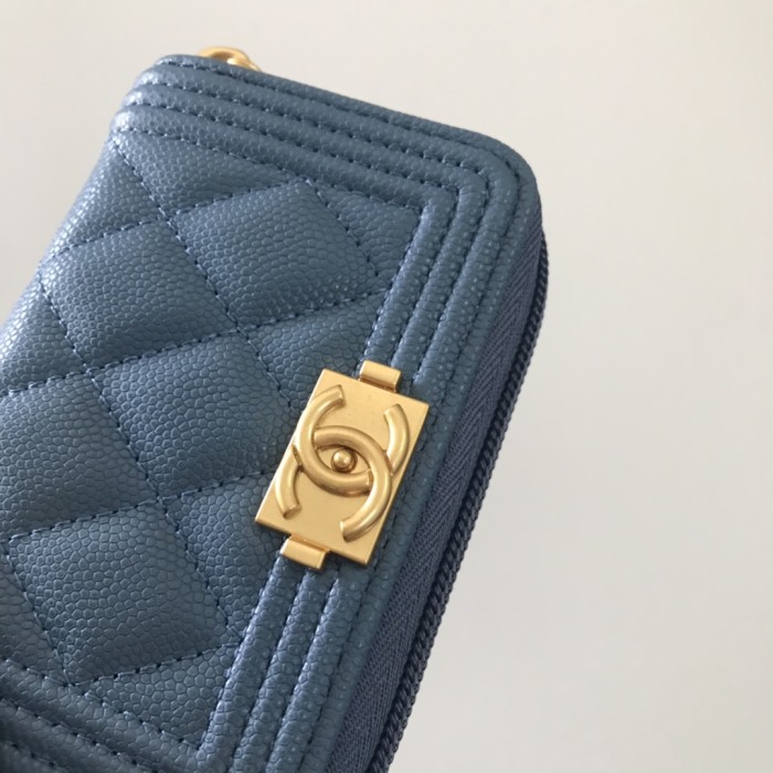 CHANEL BOY CHANEL ZIPPED COIN PURSE