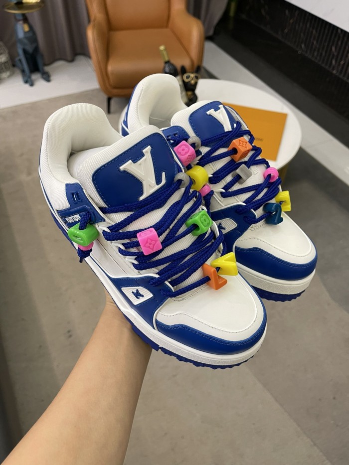 Louis Vuitton DIY LV TRAINER SNEAKER shoes 14 color LV011