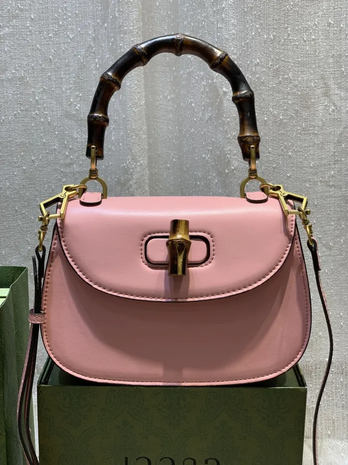 Gucci Bamboo 1947 medium top handle bag 675797 21cm