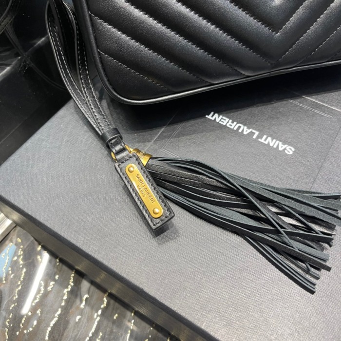 YSL LOU CAMERA BAG IN QUILTED LEATHER