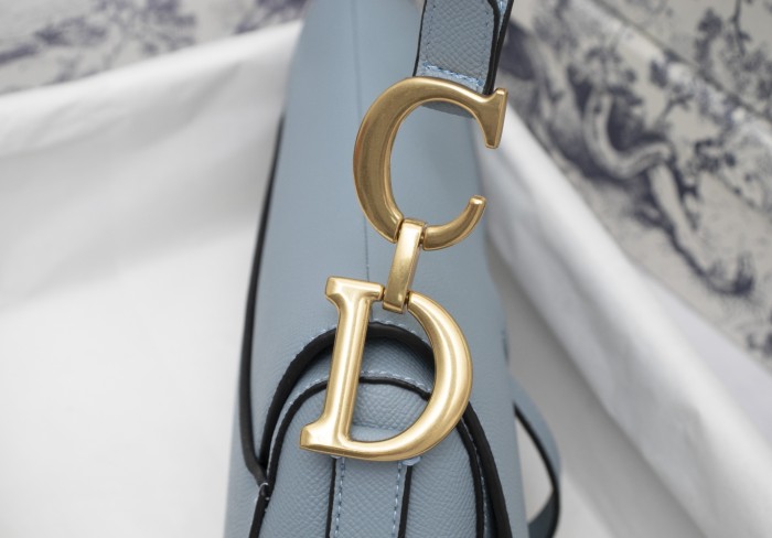 Dior Saddle bag Grained 25.5cm 6666