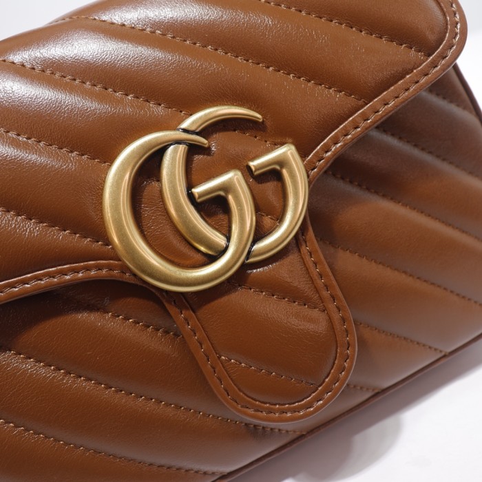 GUCCI Marmont matelassé shoulder bag