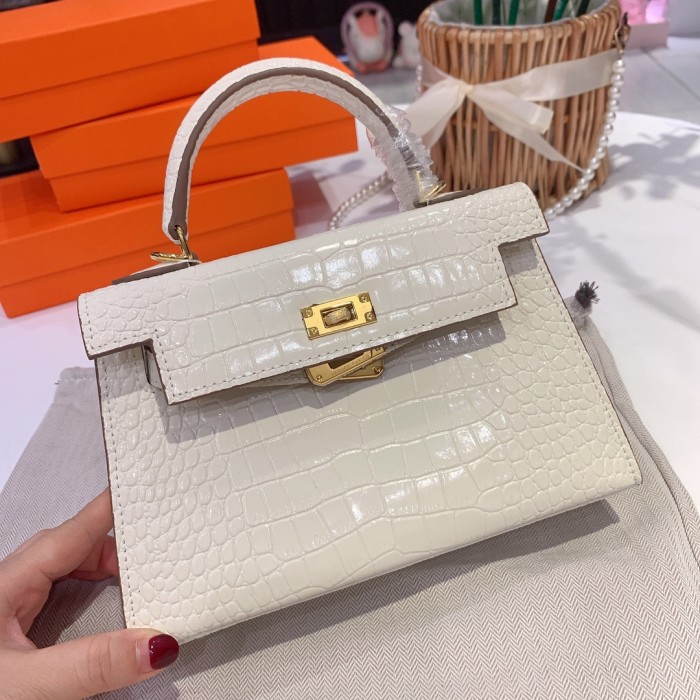 Hermes KellyⅡ XYZ091 alligator 11color 22CM