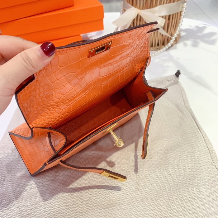 Hermes KellyⅡ XYZ091 alligator 11color 22CM
