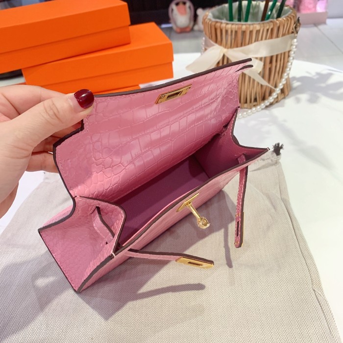 Hermes KellyⅡ XYZ091 alligator 11color 22CM
