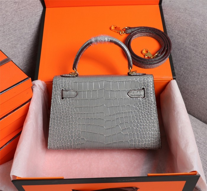 Hermes KellyⅡ XYZ091 alligator 11color 22CM