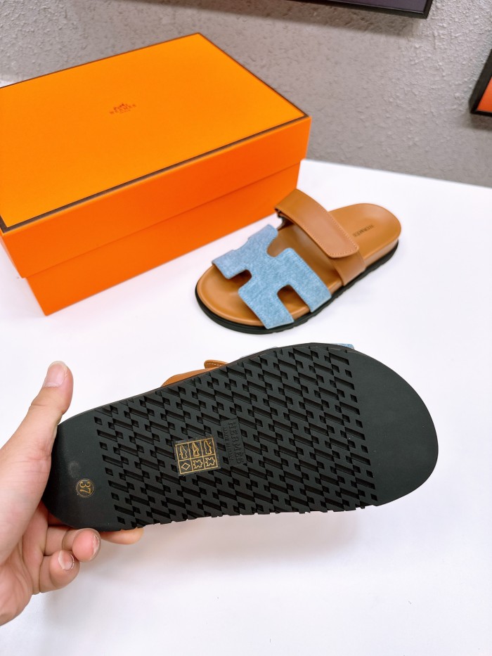 HERMÈS CHYPRE SANDALS 008 XM 052