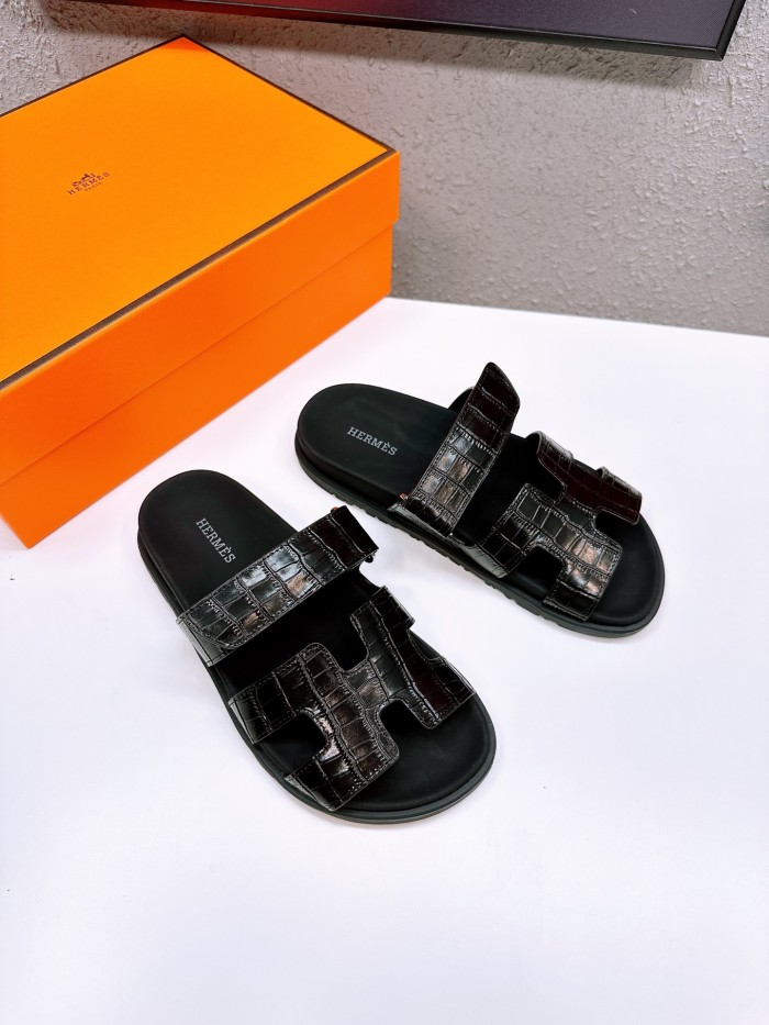 HERMÈS CHYPRE SANDALS 010 XM 052