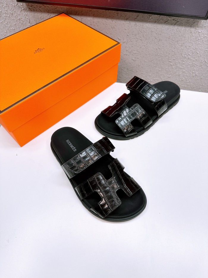HERMÈS CHYPRE SANDALS 010 XM 052