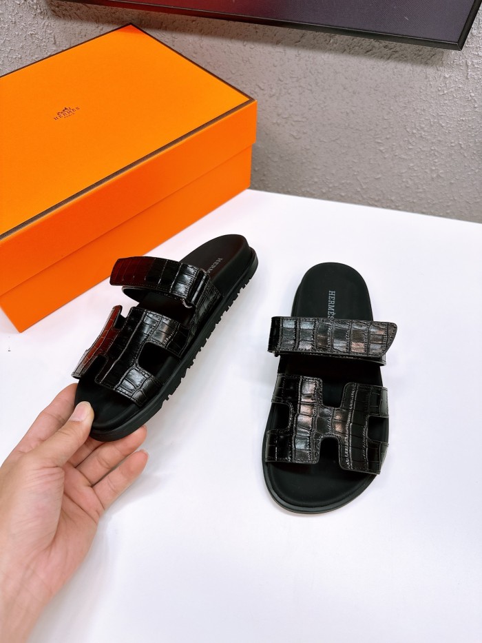HERMÈS CHYPRE SANDALS 010 XM 052