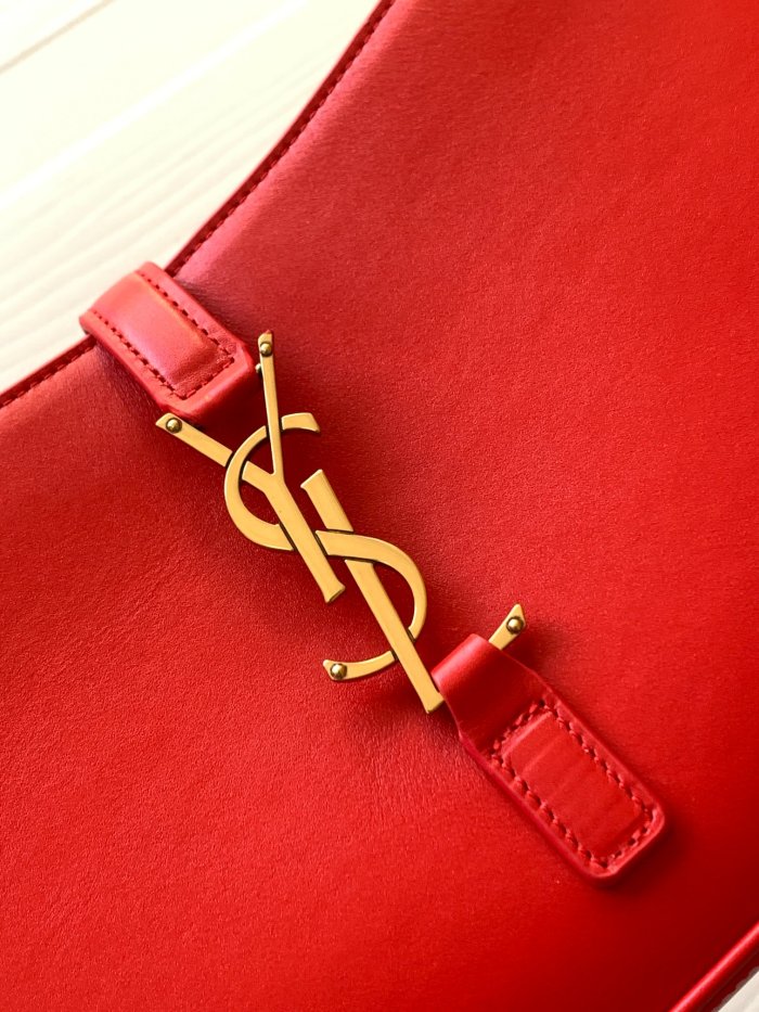 YSL LE 5 À 7 Smooth leather HOBO shoulder bag 657228 24.5CM