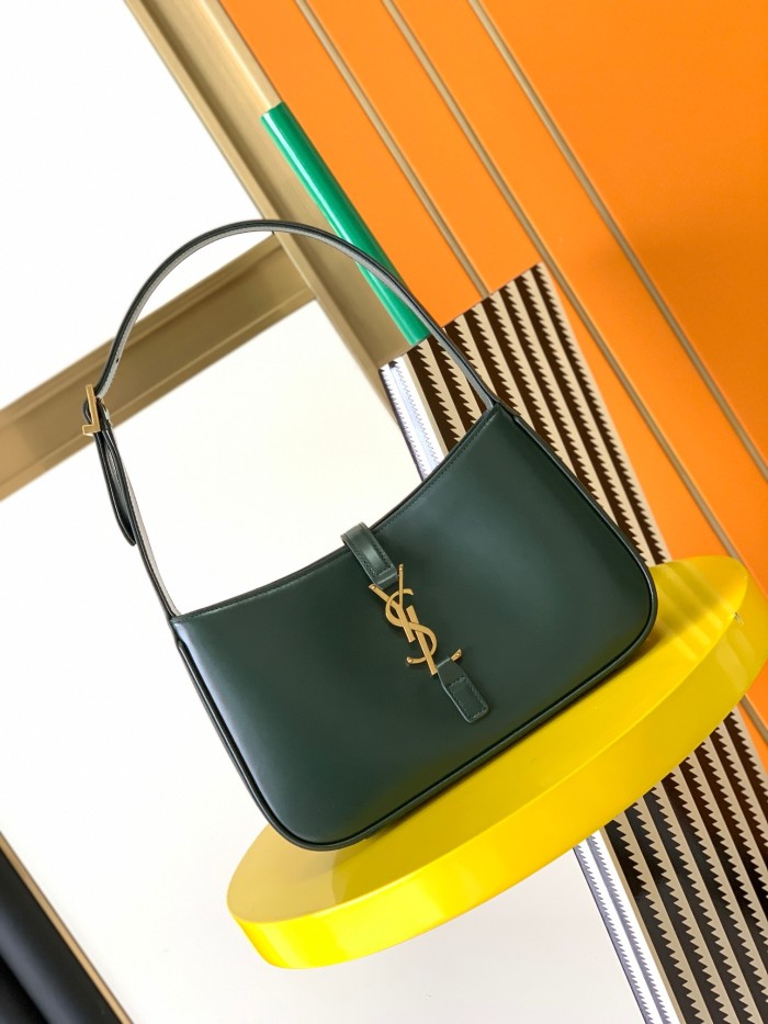 YSL LE 5 À 7 Smooth leather HOBO shoulder bag 657228 24.5CM