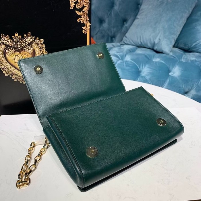 D&G 6315-1 Green plain LM012 21cm