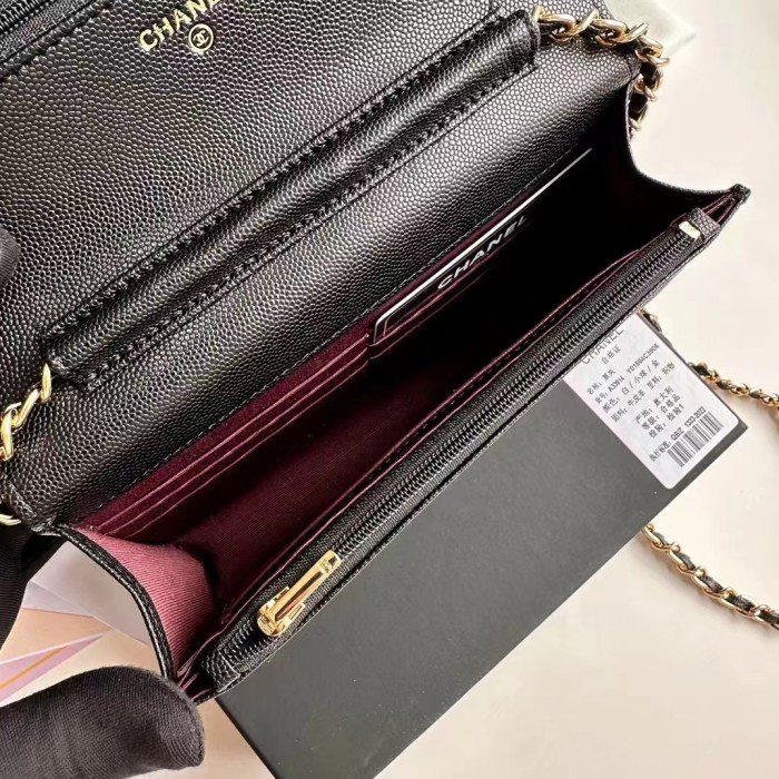 Chanel A33814 Black LM531 19cm