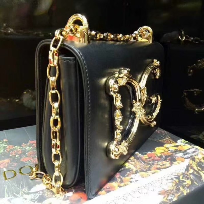 D&G 6315-1 Black plain LM012 21cm