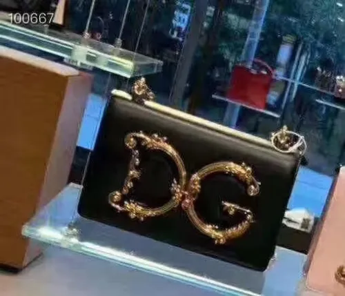 D&G 6315-1 Black plain LM012 21cm