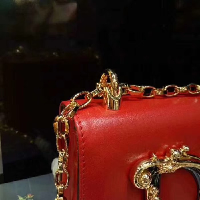 D&G 6315-1 Red plain LM012 21cm