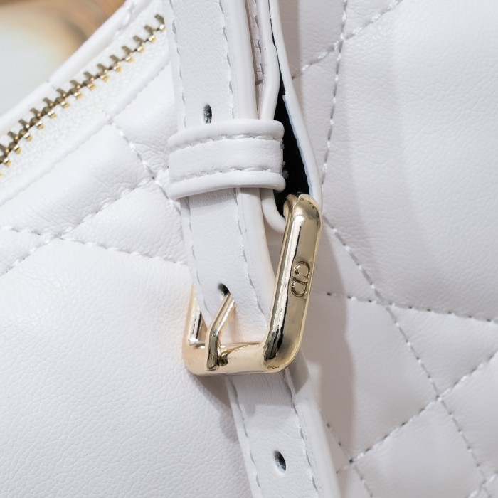 Dior CD Lounge bag 2029 White LM051 27cm