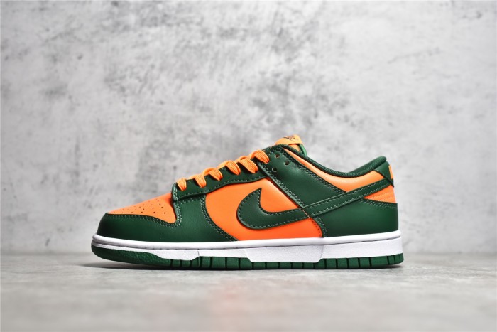 NK Dunk Low Retro Miami Hurricane DD1391-300