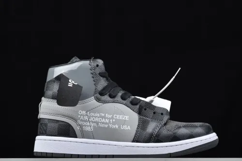 Louis Vuitton x Air Jordan 1 Check QY726210
