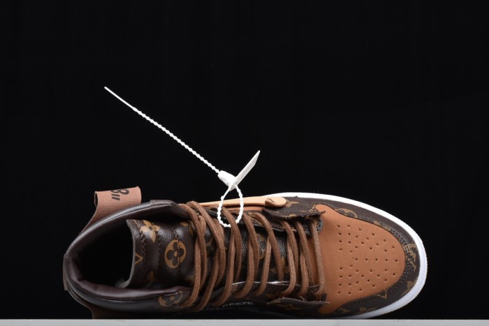 Louis Vuitton x Air Jordan 1 flower QY726210