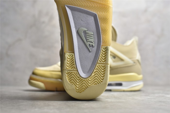 Off-white × Air Jordan 4 Sail CV9388-100
