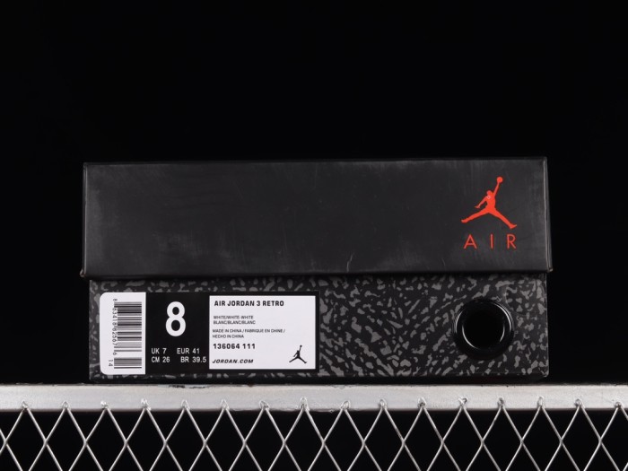 Air Jordan Pure Money AJ3 136064-111