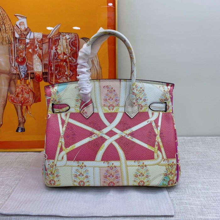 Hermes BIRKIN Painting XYZ053 30cm 02