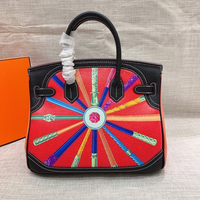Hermes BIRKIN Painting XYZ053 30cm 01