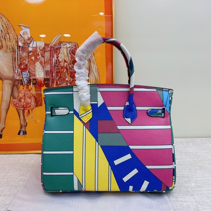 Hermes BIRKIN Painting XYZ053 30cm 02
