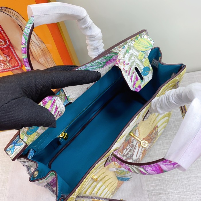 Hermes BIRKIN Painting XYZ053 30cm 02