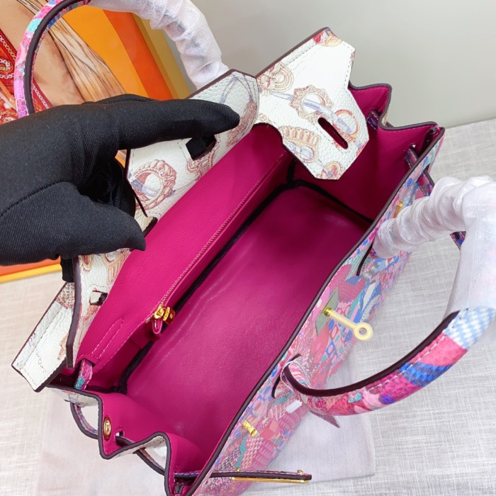 Hermes BIRKIN Painting XYZ053 30cm 02