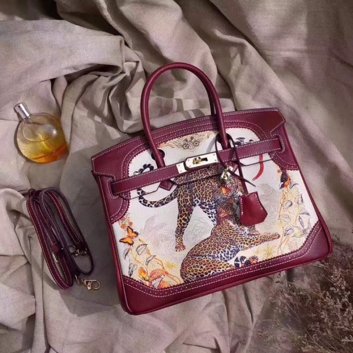 Hermes BIRKIN Painting XYZ053 30cm 01