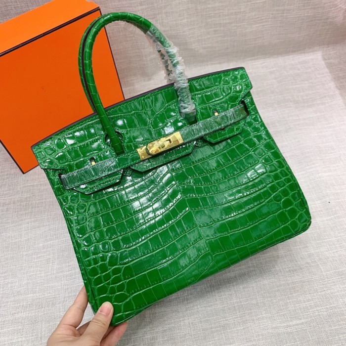 Hermes BIRKIN Crocodile print XYZ022042062 25-30-35cm