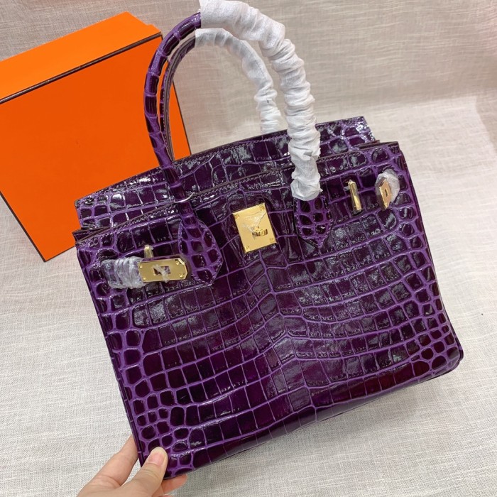 Hermes BIRKIN Crocodile print XYZ022042062 25-30-35cm